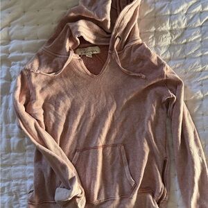 Women's Pink Hoodie Sweater